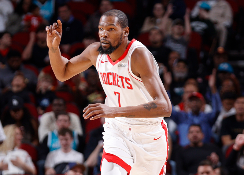 腾讯体育-火箭0交易背靠背吞连败：难阻黄蜂队史首次8连胜 杜兰特独木难支